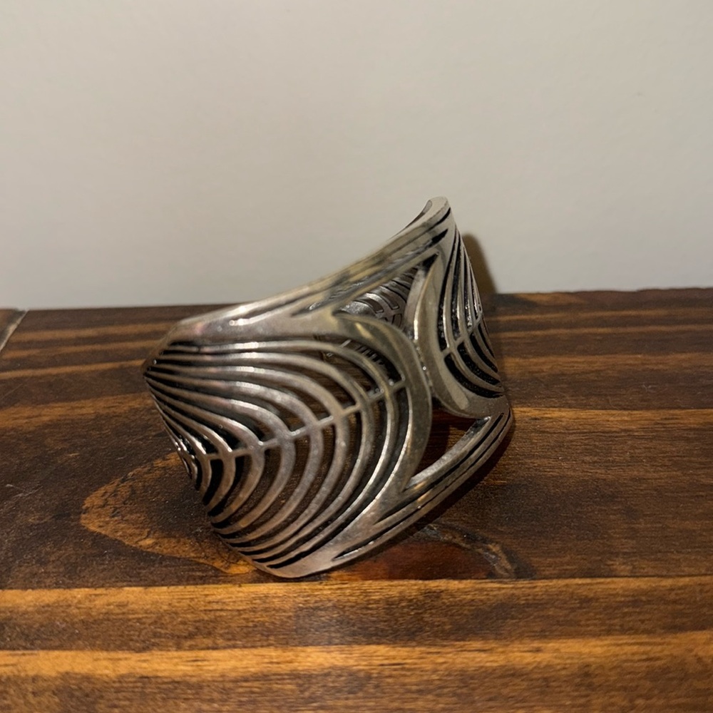 Lucky Brand silver cuff bracelet